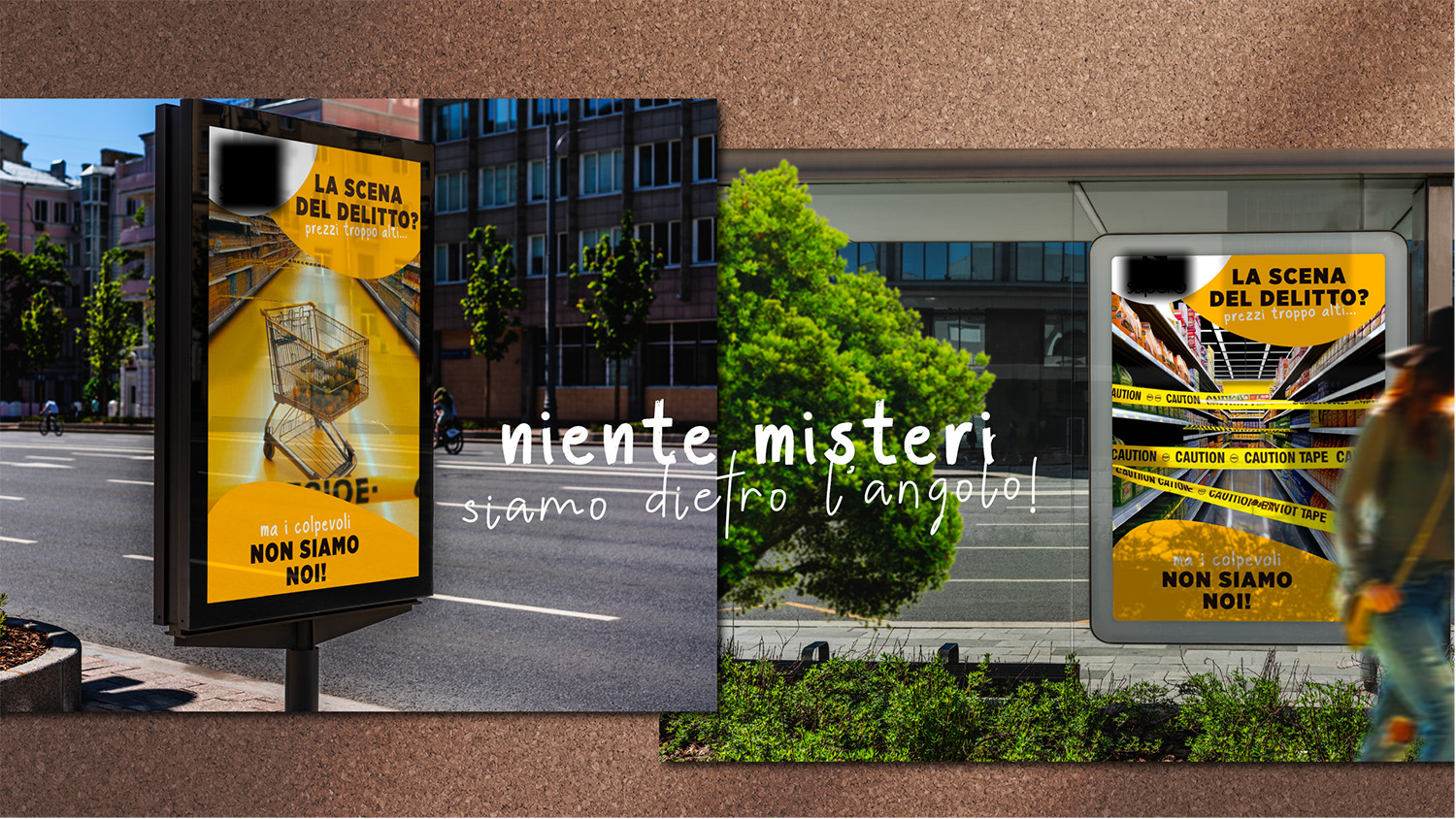 Concept supermercati visual
