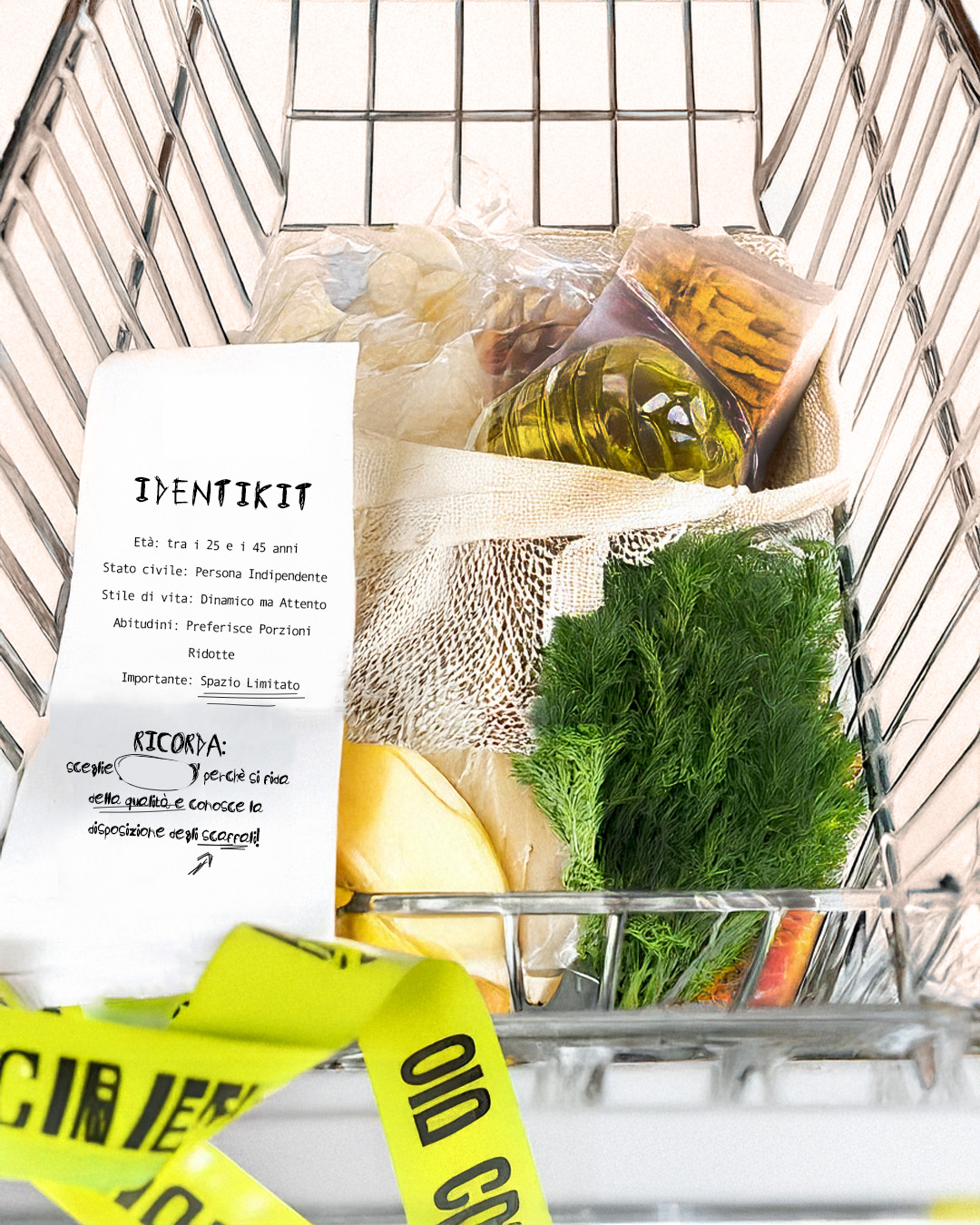 Contenuto social supermercati